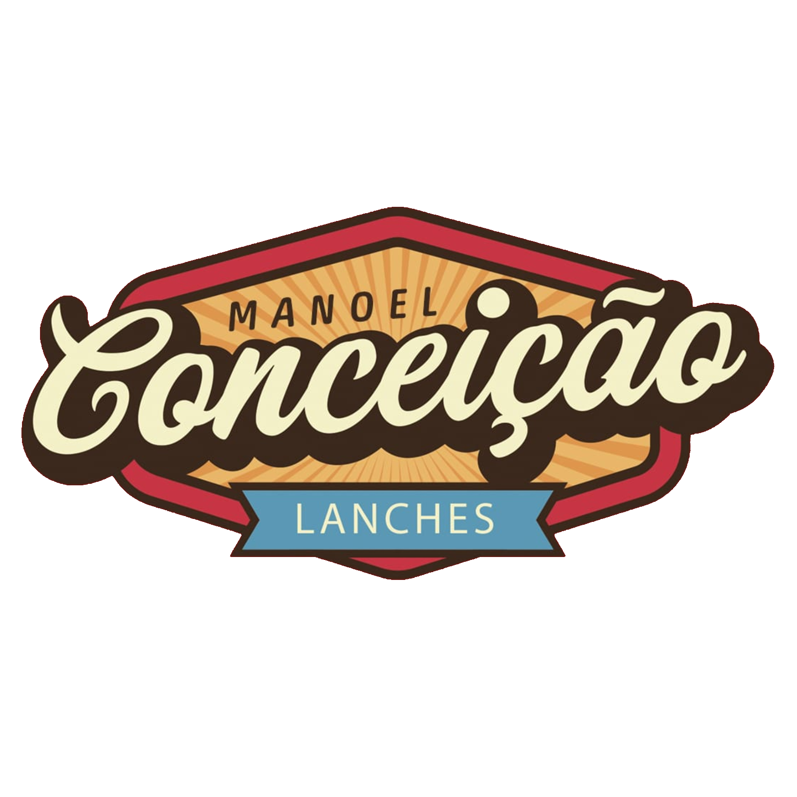 Logotipo Lanchonete Manoel Conceição png